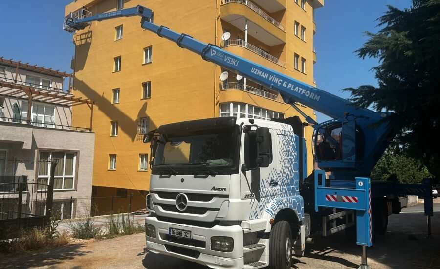 sepetli vinç 50 metre sepetli vinç 50 metre